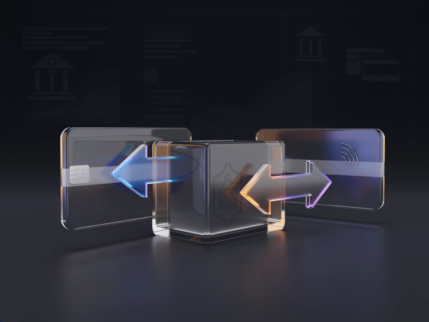Illustration of casino deposit and withdrawal payment methods