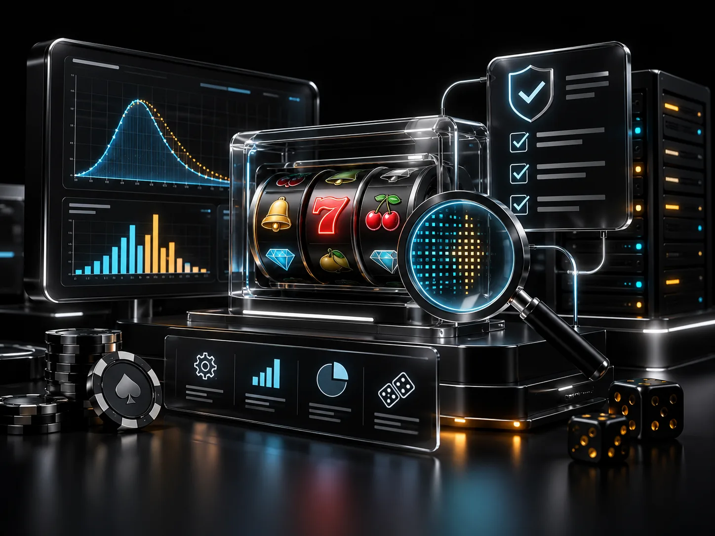 Casino random number generator research and independent testing illustration